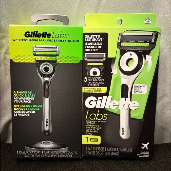 New Bundle Gillette Labs Razor - Picture 1 of 4